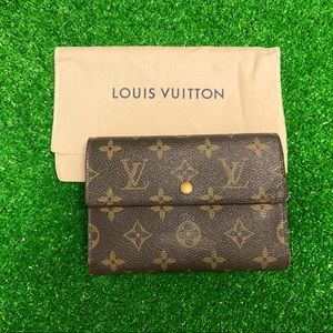 Louis Vuitton 3/4 monogram wallet